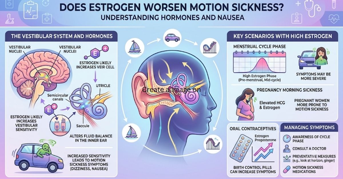 Does Estrogen Worsen Motion Sickness? Understanding Hormones and Nausea