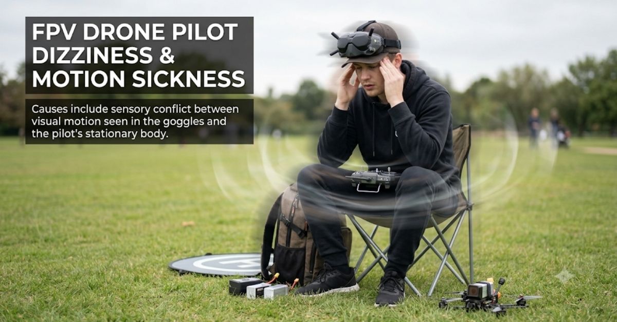 Does Using a Drone Make the Pilot Sick First-Person View (FPV) Dizziness