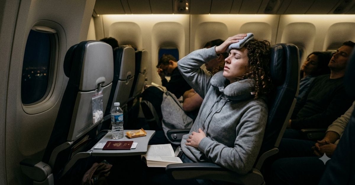 Jet Lag + Motion Sickness: How to Survive a 15-Hour International Flight