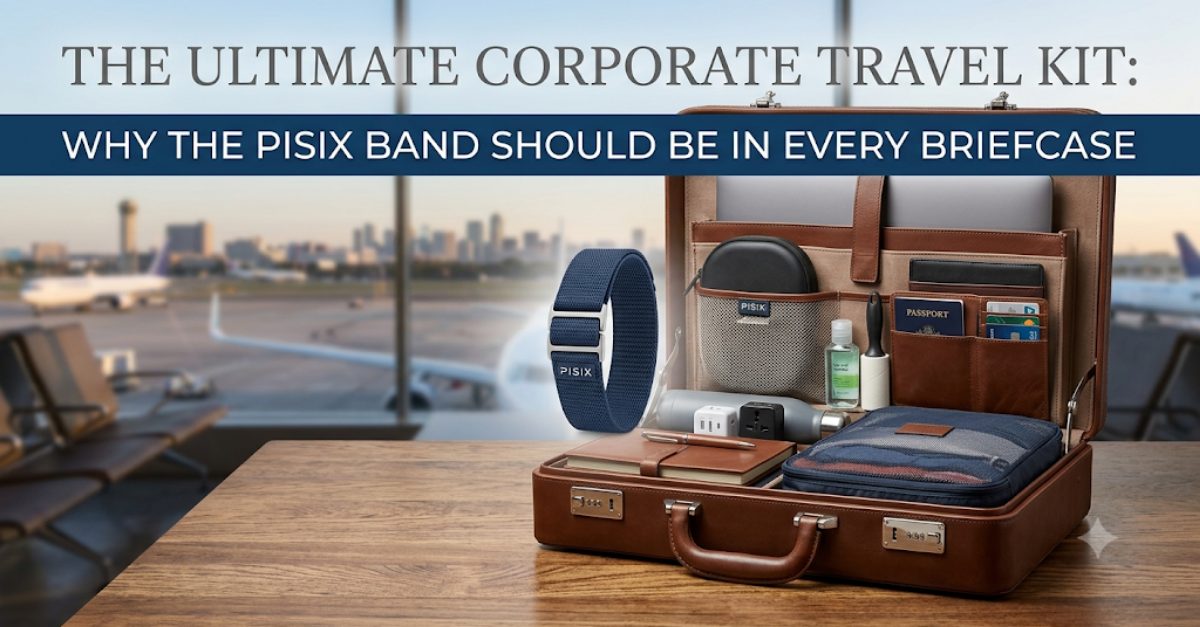 The Ultimate Corporate Travel Kit: Why the Pisix Band Should Be in Every Briefcase